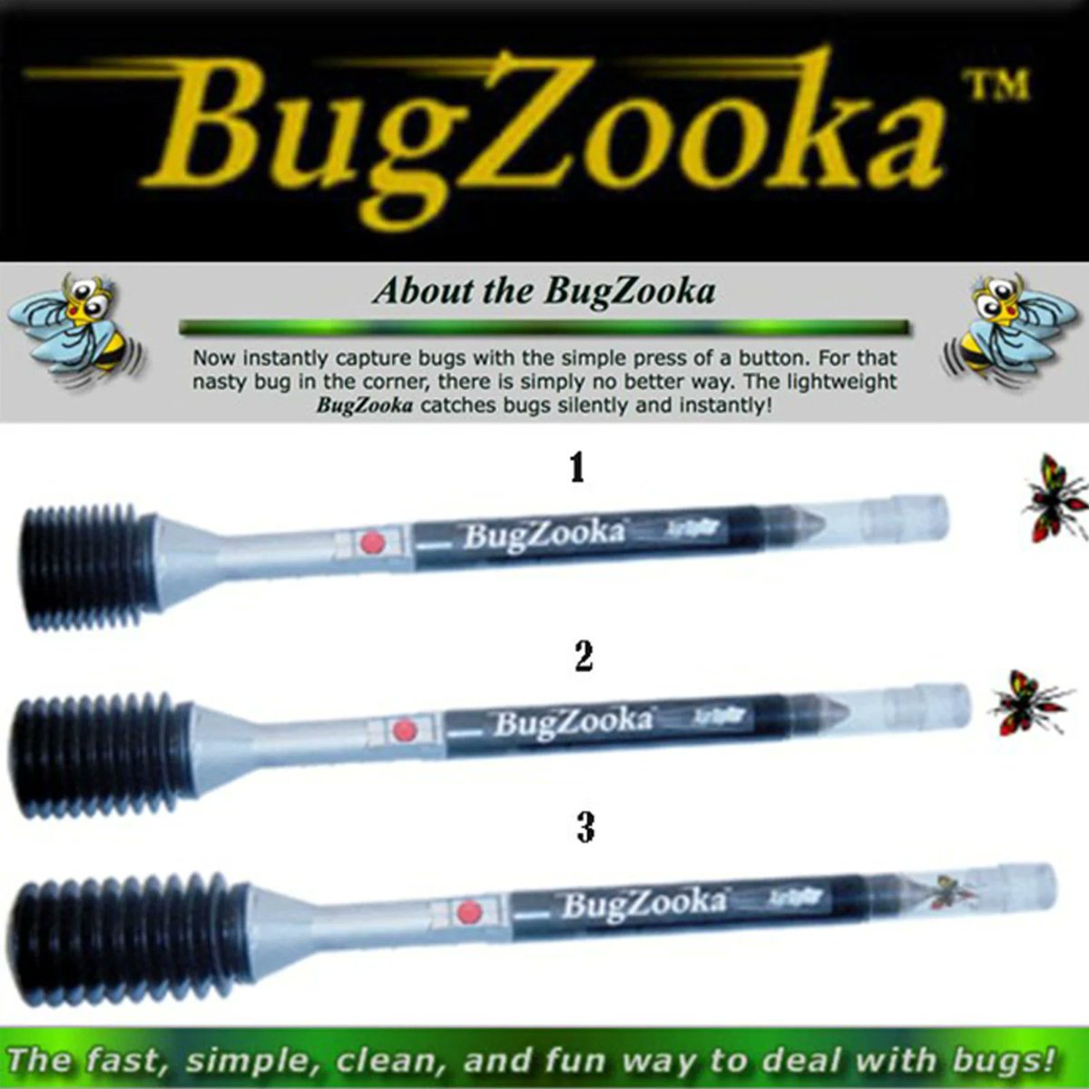 TVTimeDirect's tweet image. Double the Power: BugZooka WB100 Bug Catcher Vacuum Duo
#BugCatcher, #BugZooka, #EcoFriendlyLiving, #BugVacuum, #PestControl, #NoMoreBugs, #EasyBugRemoval, 
Order Link: tvtimedirect.com/products/bugzo…