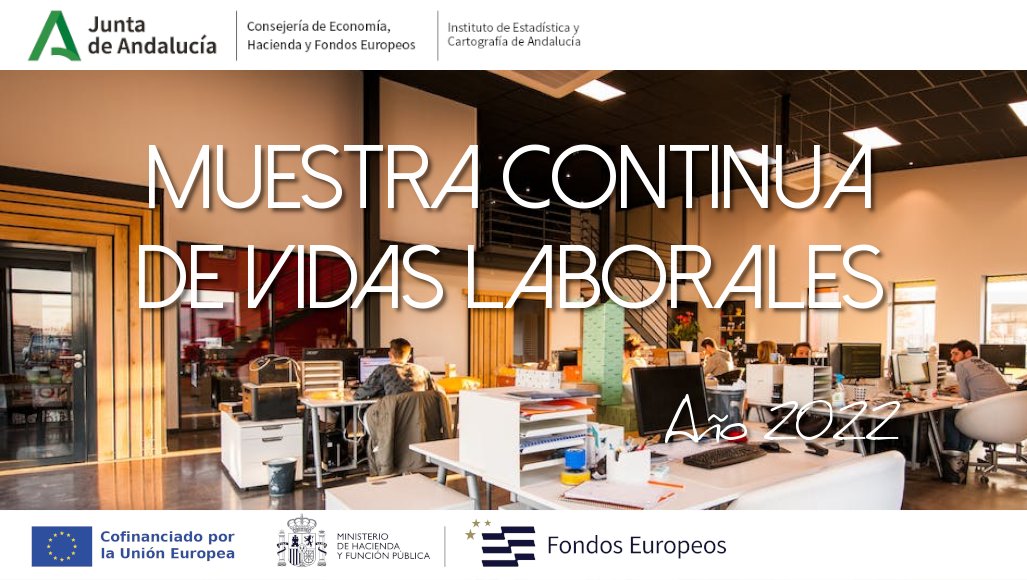 IECA_Andalucia's tweet photo. 🔢Concretamente hablaron del uso de #R en la Muestra Continua de Vidas Laborales
👇Aquí podéis consultar toda la información sobre esta actividad #estadística
https://t.co/rDzXQ1Qm1v #FEDER #RtieneuncoloRespecial #3RqueR https://t.co/IoWPPAW3f9