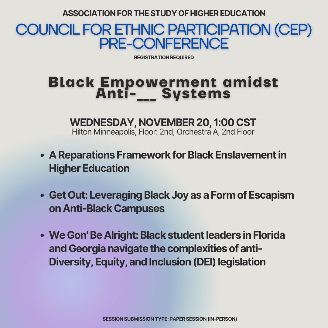 Council for Ethnic Participation (CEP) tweet media