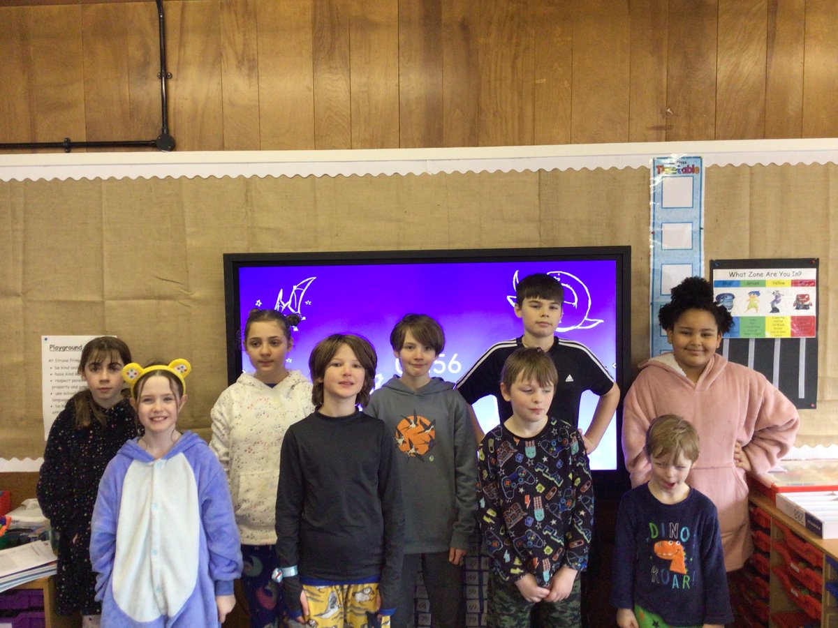 StronePrimary's tweet photo. The children have been raising money for Children in Need today by coming to school in their pyjamas and doing lots of Children in Need activities! https://t.co/k85wHjsQ3d