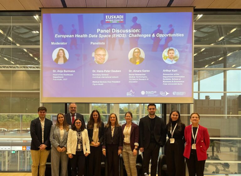 grupospri's tweet photo. 👨⚕️ #BasqueTradeandInvestment y @BHCluster analizaron el impacto del Espacio Europeo de Datos Sanitarios (EHDS) en el encuentro @MEDICATradeFair 2024.
🔗 Conoce los retos y oportunidades que ofrece un sistema sanitario digital, innovador e interoperable: https://t.co/YKCeTKA0XF https://t.co/UkWjqwysc6