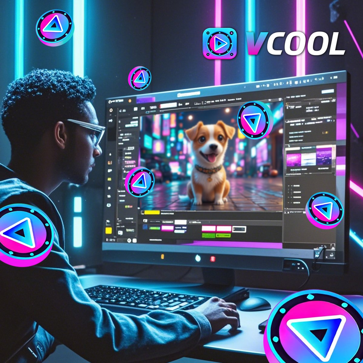 VCool_web3's tweet photo. ✨ Unlock your creativity with #VCool and earn while having fun! Start creating today!
#FunniestVideos #Video https://t.co/mP5tJM0ojb