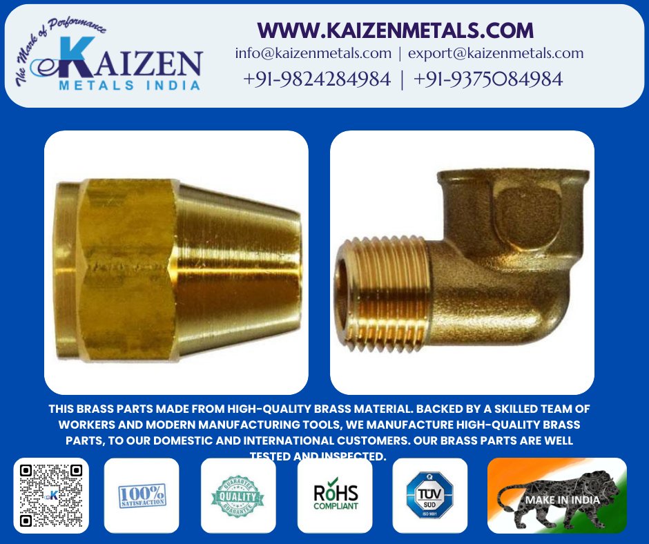kaizenmetals1's tweet photo. For inquiry contact me. Contact: +91-98242-84984 | +91-93750-84984, info@kaizenmetals.com | https://t.co/EaMydcX7u0 #brasseyebolts #brassanchors #brassfasteners #brassnuts #brassbolts #brassinsert #BrassInsertsIndia #Manufactuer #exportersindia #exports #material #brassbolts https://t.co/usG8EkDE6n