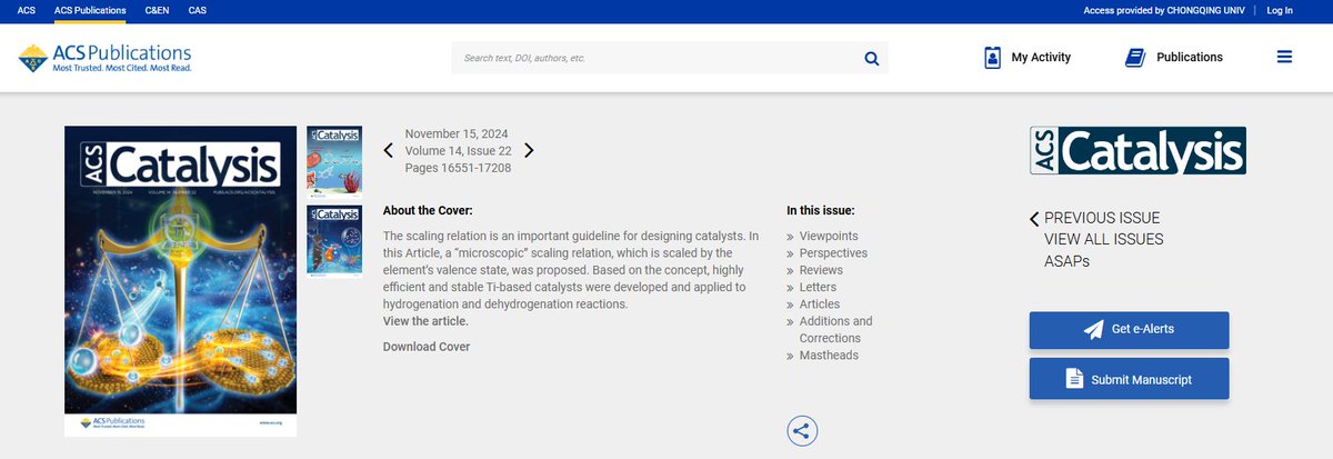 lu_lab_cqu's tweet photo. Our cover art was unveiled in the current issue of @ACSCatalysis😄😄
Visit the following URL to view our article👇👇👇
https://t.co/kl6ujQOIPA
#MyACSCover #Catalysis #Hydrogen 
@ACS4Authors https://t.co/HNzVOe2XaT