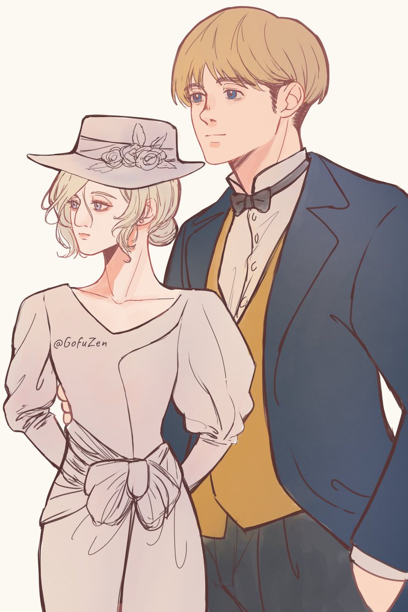 GofuZen's tweet image. AruAni 1910s