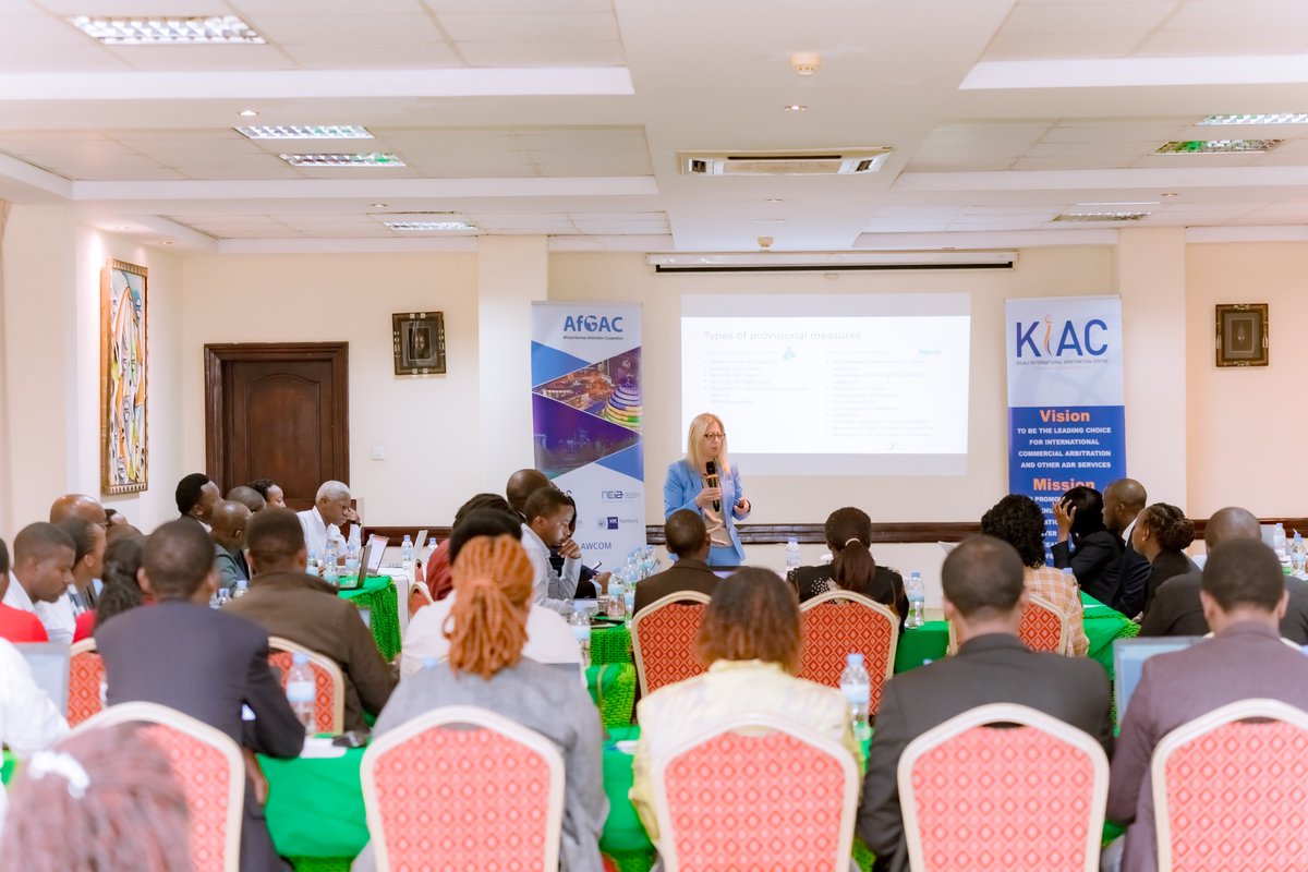 KiacRwanda's tweet photo. Day2 of our International Commercial Arbitration Training is underway!
Thrilled to see such active participation from trainees, great questions and thoughtful comments.
#commercialarbitration #training @Rwanda_Justice @Rwanda_Bar @LegalPracticeRW @LegalAid_Rwanda 
@CIArbRwanda https://t.co/MjubGWcuJh