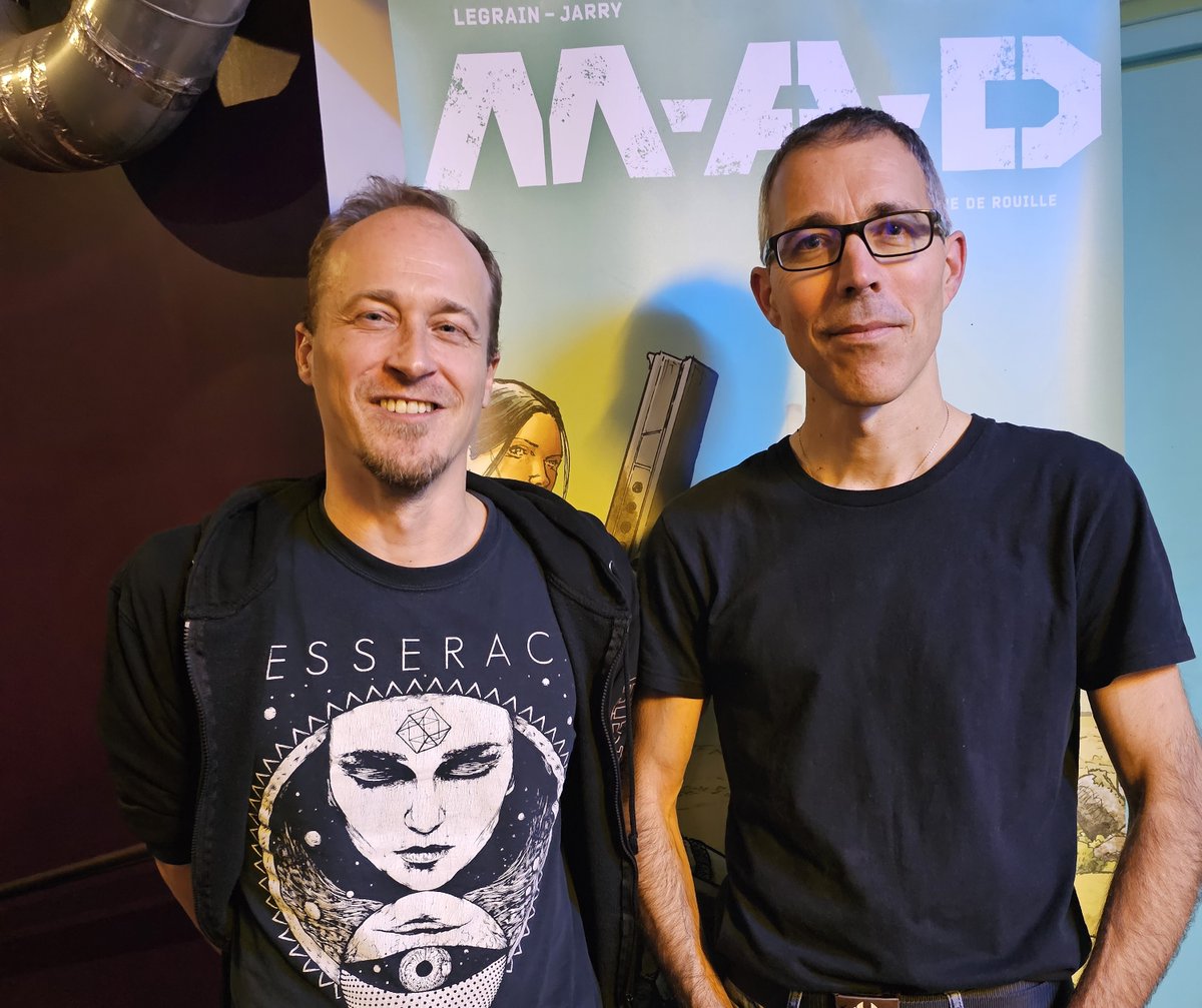 Thomas Legrain et Nicolas Jarry : M-A-D ou Elon Musk chez Mad Max [PODCAST]

C’est sans doute l’une des meilleures BD de SF de 2024, un Mad Max 2.0 qui intègre IA, de l’art de la guerre et géopolitique. Découvrez M-A-D par Legrain et Jarry.

#BD #SF 

actuabd.com/Thomas-Legrain…