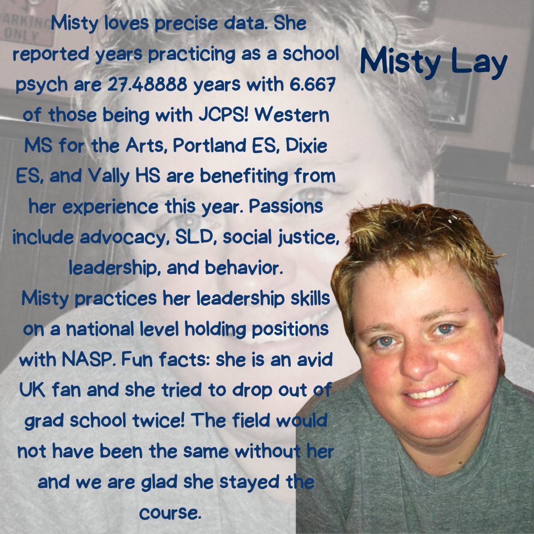 It's the final day of National School Psychology Week. Get to know Rachel, Ashley, and Misty. If you want to know more about school psychology or working as a school psych in JCPS, reach out to us! We would love to talk to you. <a href="/JCPS_ECE/">JCPS ECE</a> <a href="/JCPSKY/">JCPS</a> <a href="/nasponline/">National Association of School Psychologists</a> #schoolpsychweek
