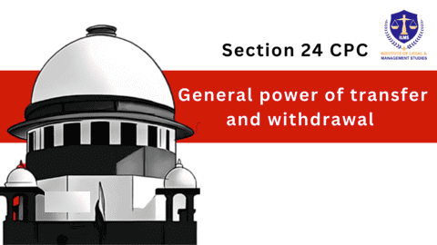 ilmsAcademy's tweet image. &quot;COURT PROCEDURE MADE EASY!

Section 24 CPC: The Power to Transfer &amp;amp; Withdraw Cases

Fair trial guaranteed!
Justice served!

Know your rights, understand the process!

#Section24CPC #CivilProcedureCode #CourtProcedure #FairTrial#JusticeServed

Click on:
ilms.academy/blog/section-2…