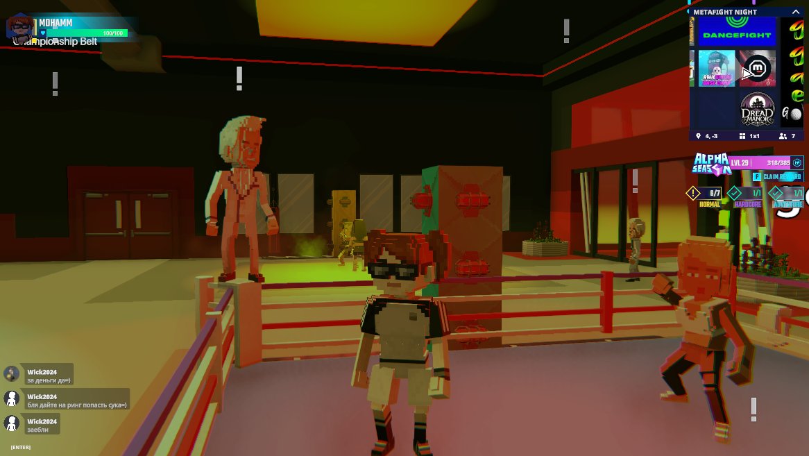 Stepping into the <a href="/MetaFightOff/">MetaFight</a> Arena in <a href="/TheSandboxGame/">The Sandbox</a>. Time to show off my virtual martial arts skills! 🥋💥 register-landings.sandbox.game/alphaseason4-s… #TheSandbox #AlphaSeason4 #AS4SocialChallenge