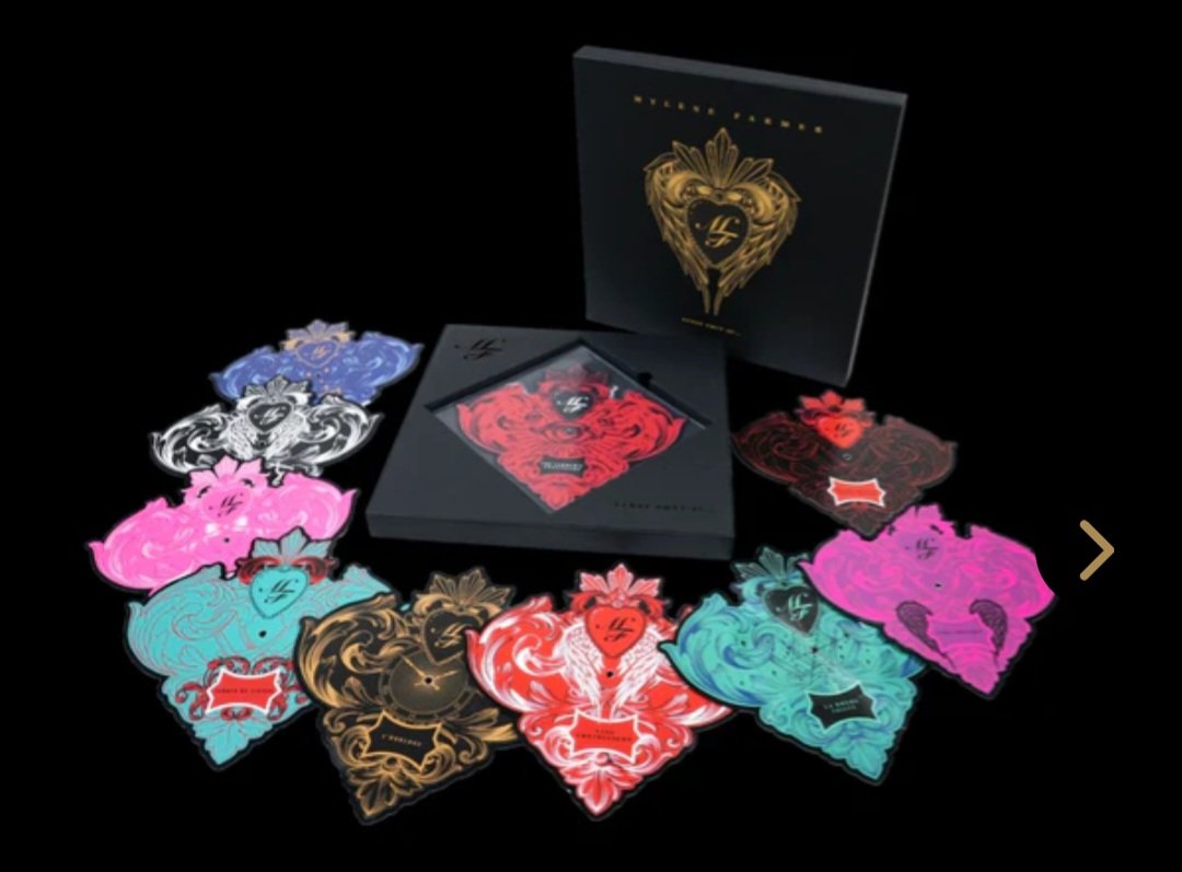 LucLouisytb's tweet photo. BLASPHEME ! BOYCOTT !
#mylenefarmer #ainsisoitje #album #box #universalmusic #labelpantheon https://t.co/QwZ1gPo9WP