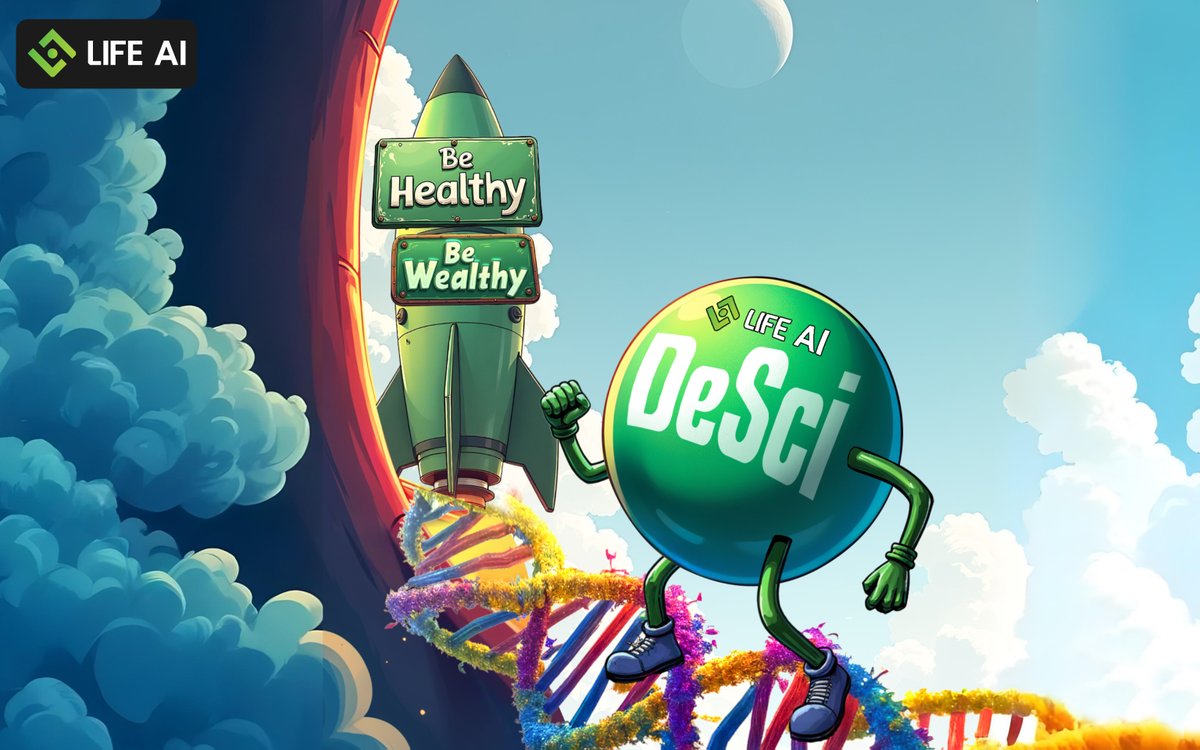 LifeNetwork_AI's tweet photo. 🚀DeSci is not just a trend - it's a revolution in the making. While others may chase fleeting hype in the crypto and Web3 space, DeSci is focused on making a real, lasting impact in the world: decentralizing research, securing data privacy, and accelerating scientific breakthroughs that can save lives. 

🤝With visionaries like CZ, Vitalik, and Brian Armstrong supporting the movement, it’s clear: DeSci is the future, turning Web3 into a powerful force for real impact.

🧬 At LIFE AI, DeSci is the first core focus as we build a secure, transparent ecosystem that drives innovation and redefines healthcare through blockchain and AI.

We’re not here for short-term buzz. We’re here to create lasting value and shape a better, healthier world.