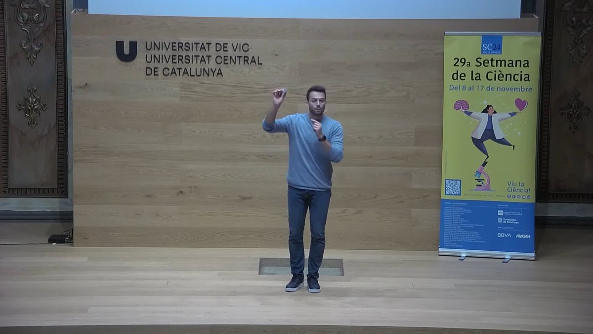 <a href="/uvic_ucc/">UVic-UCC</a> <a href="/xarxavives/">Xarxa Vives d'Universitats</a> <a href="/FundacionBBVA/">Fundación BBVA</a> <a href="/BigVanCiencia/">Big Van Ciencia</a> <a href="/iec/">IEC</a> <a href="/CASIOedu/">CASIO Educación España</a> 🎙️Comencem amb l’<a href="/enricsangra_/">Enric Sangrà</a>, comunicador científic, <a href="/irtacat/">IRTA</a>! Ser daltònic no va impedir que aquest geòleg trobés el seu camí. 

Descobreix com va superar els colors al laboratori.

#MonòlegsCiènciaCAT #SC24CAT