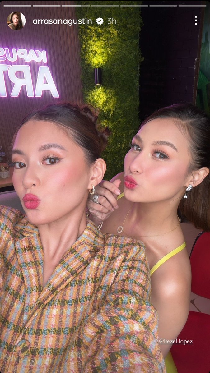 Arra &amp; Liezel 😘

#ArraSanAgustin
#ArraSupporters