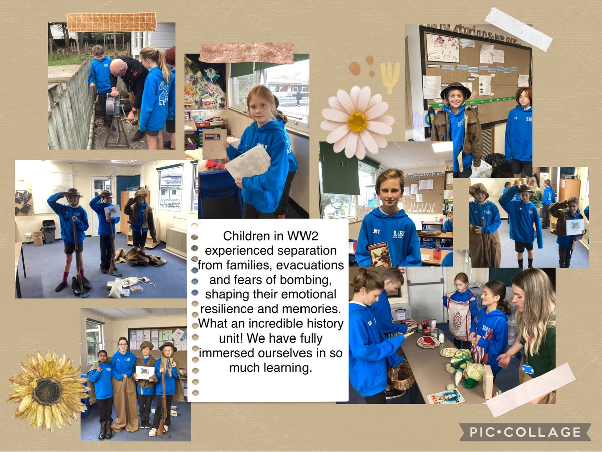 Recently, we had the pleasure of visiting Bude Primary Academy Juniors, who participated in our new immersive British Home Front workshops. Thank you for sharing these photos with us! We had a great time working with you. 📸 #ImmersiveLearning #BodminKeep #WWII