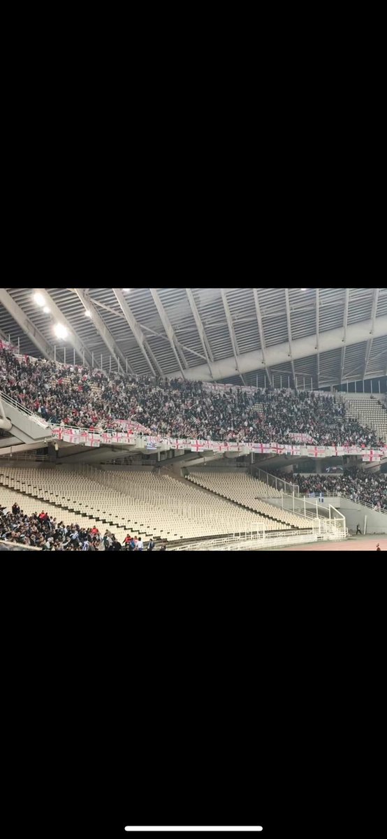 Jonnogreig's tweet photo. Great trip to Athens for ๐ฌ๐ท v ๐ด๓ ง๓ ข๓ ฅ๓ ฎ๓ ง๓ ฟ in UEFA Nations League. Fantastic 3-0 away win to smash the Bubbles on their home patch. Roll on the Micks at Wembley on Sunday! #UEFANationsLeague #Greece #england #GREvENG https://t.co/glJdR2v5nJ