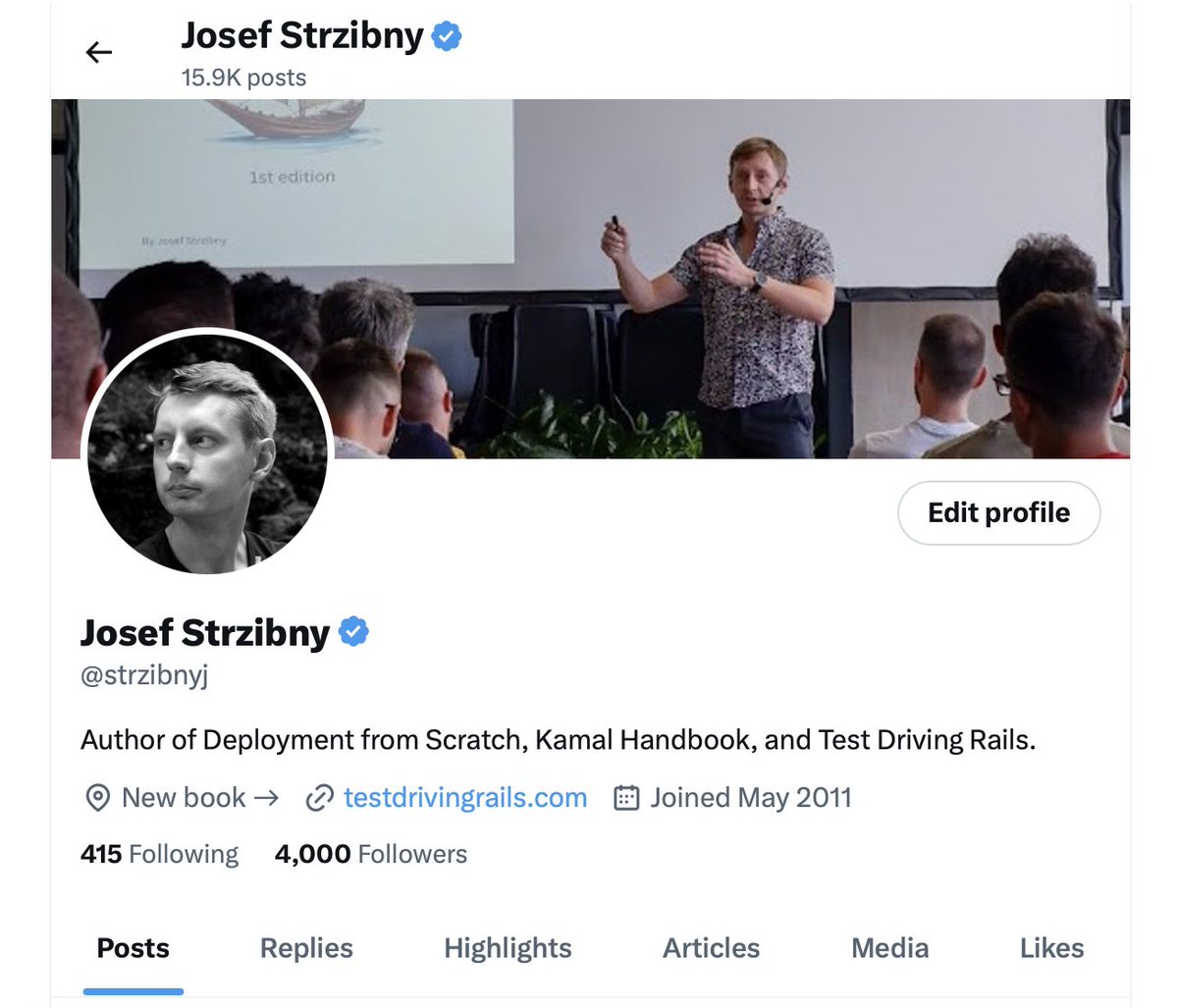 Josef Strzibny tweet media