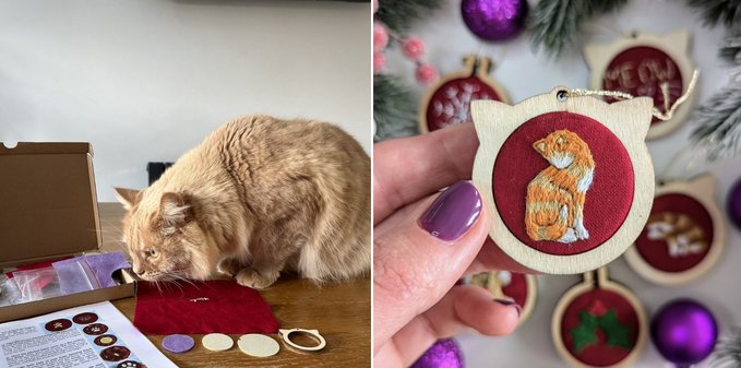 catsinoxford's tweet photo. A week to go until #CraftForCats!
There’s still time to grab your kit -mix & match from a selection of designs to create your set of tree ornaments, bringing extra joy to your festive season🎄
£10 will go to our branch if you select us!
Get your kit: https://t.co/1vg0HT3FYB https://t.co/bhKOACTr0P