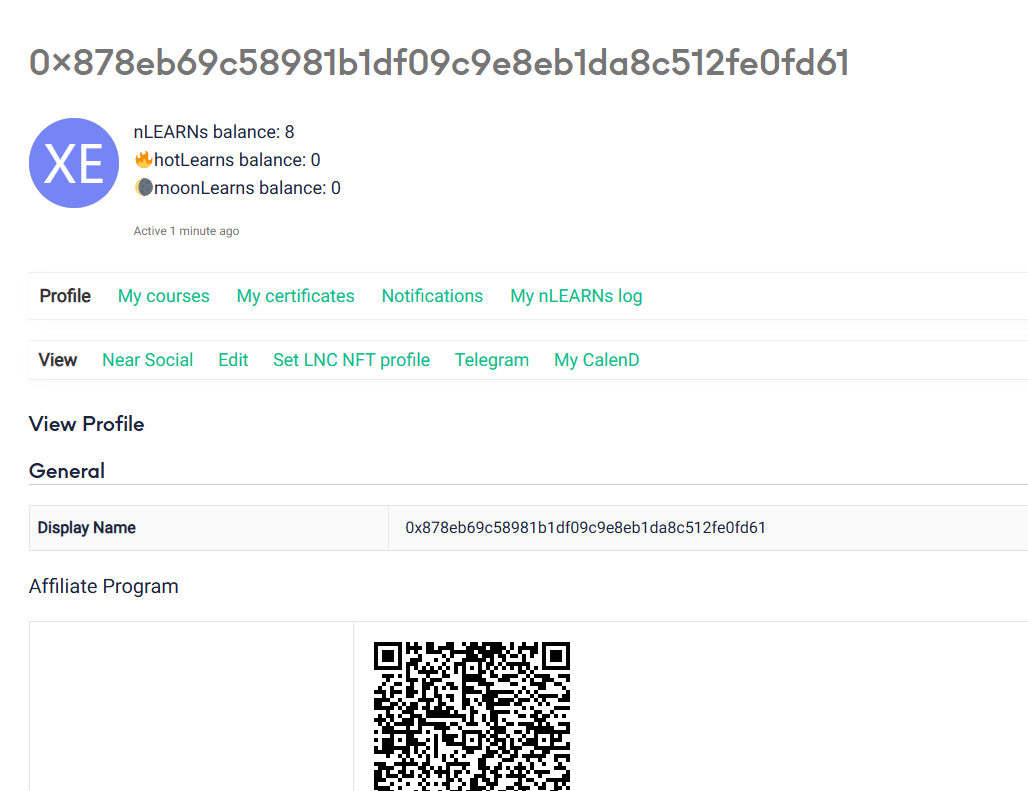 thosonle's tweet photo. Chain Abstraction is REAL! I just started learning NEAR with my Ethereum account ! Great job @auroraisnear  @LearnNear https://t.co/inTxsnD8Ep
