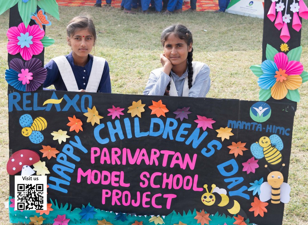 MamtaHIMC's tweet photo. On 14th November we celebrated the spirit of childhood and the joy of learning at our special Bal Mela, organized under the Parivartan Model School Project by Relaxo. The day brought together 724 enthusiastic participants, including students, teachers, and parents, for a memorable experience.

 🌟 𝗙𝘂𝗻 𝘄𝗶𝘁𝗵 𝗣𝘂𝗿𝗽𝗼𝘀𝗲! Our Bal Mela stalls were thoughtfully designed to spark curiosity and reinforce essential lessons for our young learners. Students had a blast with activities like health and hygiene games, where they explored the basics of self-care and cleanliness in a hands-on, enjoyable way.

🎯 𝗦𝗸𝗶𝗹𝗹-𝗕𝘂𝗶𝗹𝗱𝗶𝗻𝗴 𝗚𝗮𝗺𝗲𝘀! From the "Muzzle Game" to boost concentration, to the "Bull's Eye" challenge aimed at breaking gender stereotypes, each game was crafted to inspire growth and learning.

🎭 𝗟𝗶𝗳𝗲 𝗟𝗲𝘀𝘀𝗼𝗻𝘀 𝘁𝗵𝗿𝗼𝘂𝗴𝗵 𝗦𝘁𝗼𝗿𝗶𝗲𝘀! The event's highlight was an enchanting puppet show, sharing life skills stories that left a lasting impression on our young audience.

𝗦𝗰𝗮𝗻 𝗤𝗥 𝗖𝗼𝗱𝗲 𝘁𝗼 𝘄𝗮𝘁𝗰𝗵 𝘀𝘁𝘂𝗱𝗲𝗻𝘁 𝘀𝗵𝗮𝗿𝗶𝗻𝗴 𝗵𝗲𝗿 𝗲𝘅𝗽𝗲𝗿𝗶𝗲𝗻𝗰𝗲 𝗮𝗯𝗼𝘂𝘁 𝗕𝗮𝗹 𝗠𝗲𝗹𝗮.

#RelaxoCSR #ParivartanModelSchoolProject #BaalMela #ChildrenFirst #JoyOfLearning #ChildhoodMatters #CommunityLearning 

@relaxofootwears