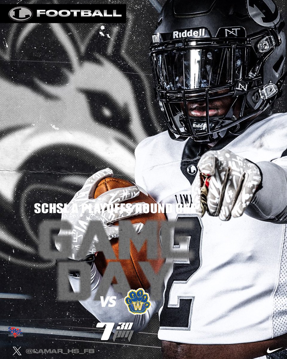 Wake up, it’s GAME DAY! 
First round of the state playoffs

🏟️ Donald R. Poole Stadium
📅 Friday, November 15
⌚️ 7:30 pm
🐺 vs. Wolverines
🎟️ gofan.co/event/2222909

#HUNT 🐺