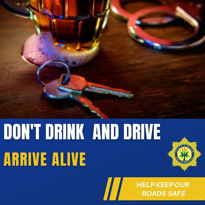 SAPoliceService's tweet photo. #sapsHINT #SafetyFriday While everyone has the #FridayFeeling we urge members of the public to continue to be mindful of basic safety practices while enjoying the weekend. #DontDrinkAndDrive #DontTextAndDrive #ArriveAlive. #RoadSafety #SaferFestiveSeason ME https://t.co/da0ofRas4x