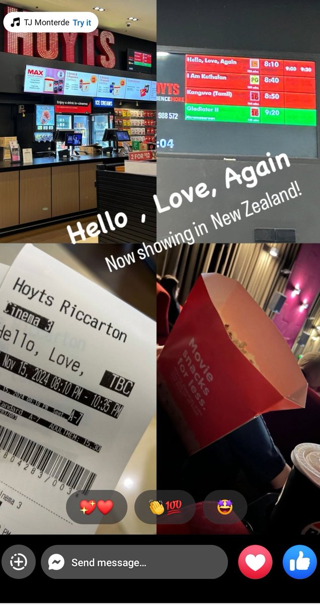 Hahaha buti pa si BFF nanuod sa NZ 
Wala muna po spoiler pls weekend pa kami 🥰
#HelloLoveAgain 
##AldenRichards <a href="/aldenrichards02/">Alden Richards</a>