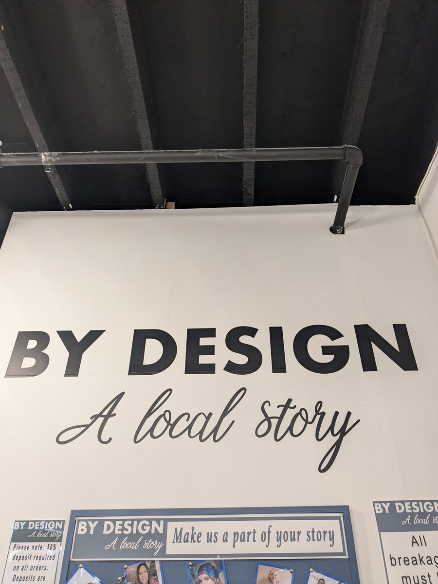 My studio today - is By Design in Castletroy town centre. If you are near come say hi! #supportlocal #meettheartist #local #limerick