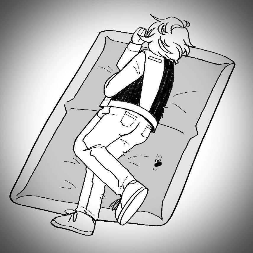 Rufflywings's tweet photo. Fanart I drew of Peter Maximoff dying in a glue trap #petermaximoff https://t.co/7fUlVdbVG8