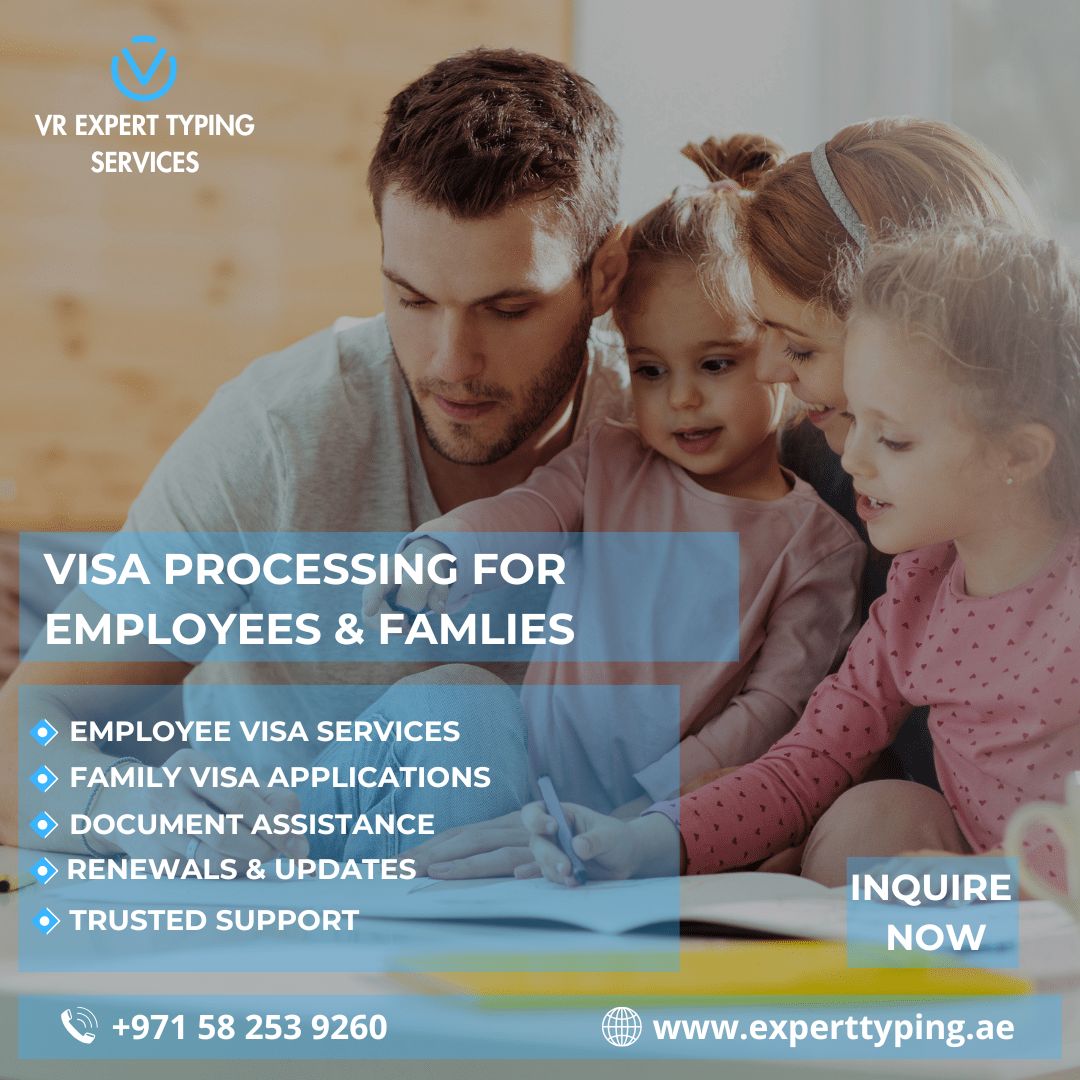 expertyping's tweet photo. Visa Processing for Employees &amp; Families! 🌍✨

📞 Call us at +971 58 253 9260
💬 DM for more details!
🌐 Visit our website: https://t.co/bfgBNe3uDI

#VisaProcessing #EmployeeVisa #FamilyVisa #UAEVisas #DubaiServices #RelocationMadeEasy https://t.co/hK2XYBmD02