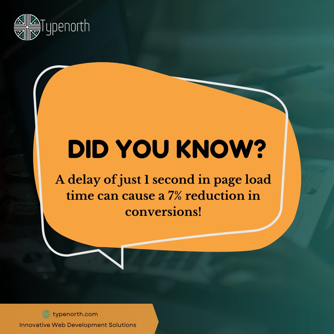 TypenorthWebDev's tweet photo. Don't let slow load times hurt your conversions!
At Type North, we focus on building fast, responsive websites that keep your visitors engaged and boost your business results. We make sure your site delivers a smooth experience every time!
#WebsiteSpeed #TypeNorth #WebDesign https://t.co/fcR1npiuBZ