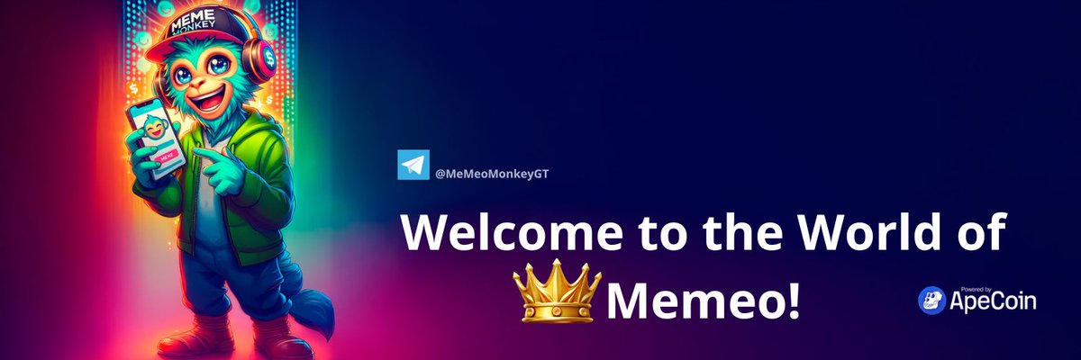 Under 16k MC we are offering a unique opportunity to change the meme universe.

#launch #gem #apechain #memecoin #pepe #memeocoin