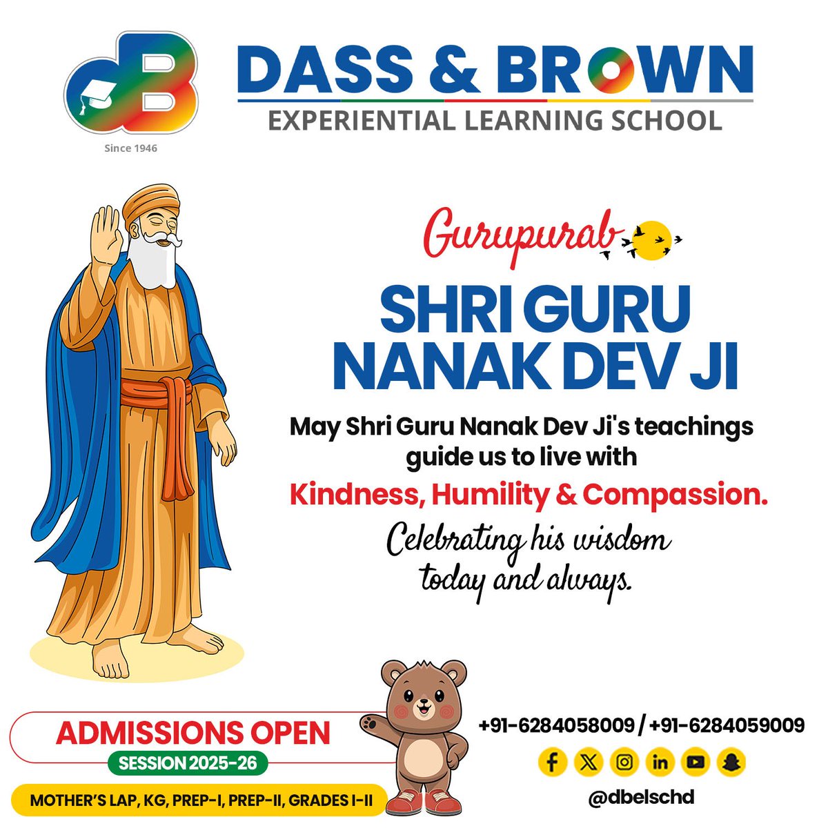 Dass & Brown Experiental Learning School (D-Bels) tweet media
