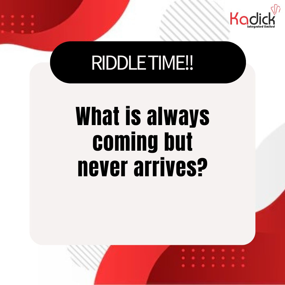 KadickLTD's tweet photo. kadickintegrated
Ready to cool off a bit?
Drop your answer in the comment session

N/B: Don't forget to follow us , like and share.
#riddles #viral #tgif #kadickintegrated https://t.co/GA9zPKvfQL