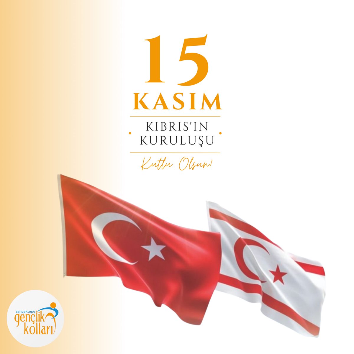akgncsancaktepe's tweet photo. Kuzey Kıbrıs Türk Cumhuriyeti’nin kuruluş yıl dönümünü gururla kutluyoruz!
Şehitlerimizi rahmetle, gazilerimizi minnetle anıyoruz. Milli davamızın ebediyen savunucusuyuz.
Ak Parti Sancaktepe Gençlik Kolları
#KKTC41Yaşında #MilliDava https://t.co/ZhzBcd7zvl