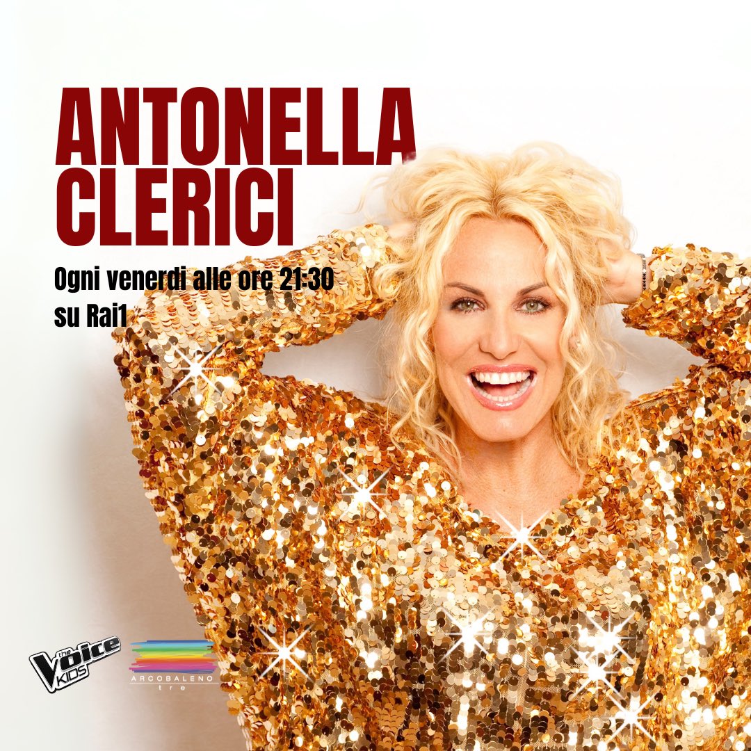 #TheVoiceKids

Ogni venerdì alle ore 21:30 con <a href="/antoclerici/">Antonella Clerici⭐️</a> su <a href="/RaiUno/">Rai1</a> e in diretta streaming su <a href="/RaiPlay/">RaiPlay</a>.

Produzione <a href="/FremantleIT/">Fremantle Italy</a> 

#AntonellaClerici #Rai1
#ArcobalenoTre
