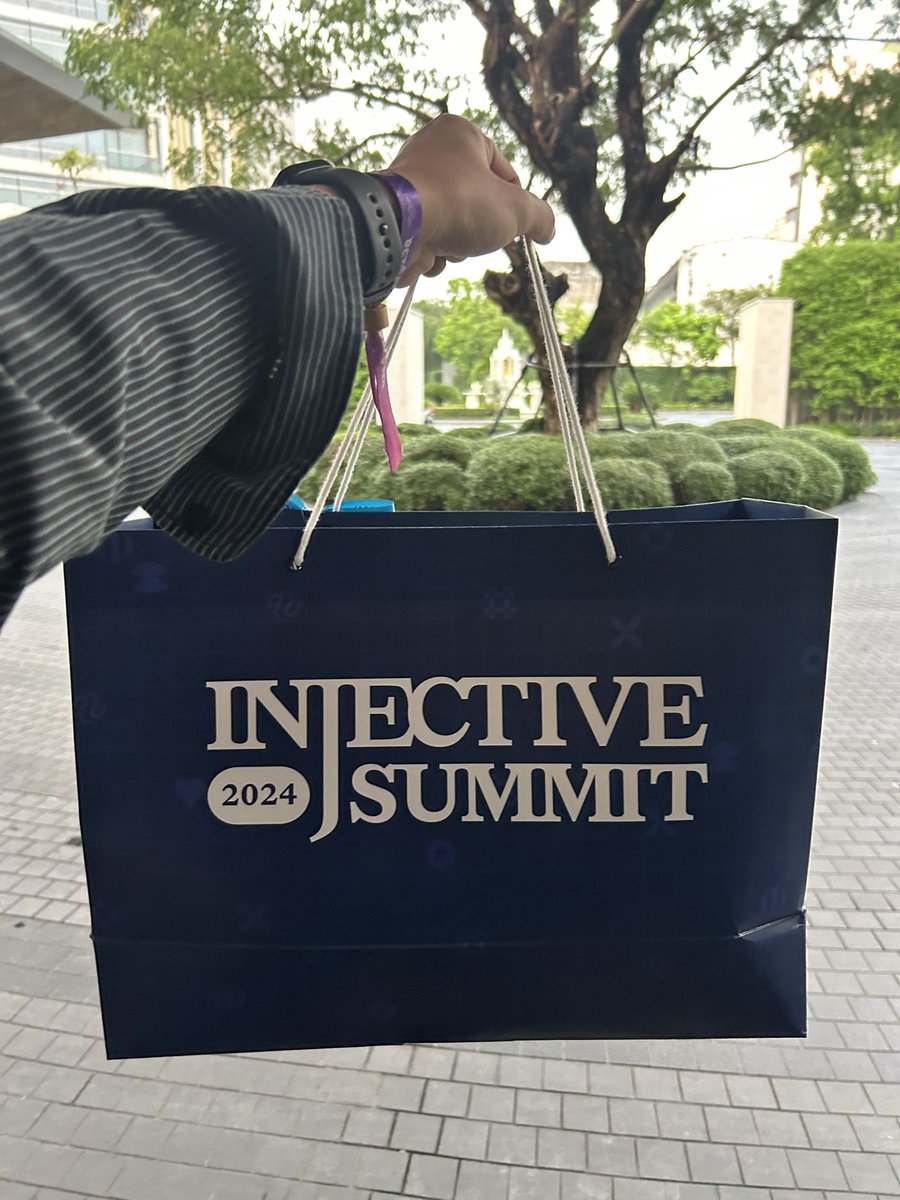 NerLear's tweet photo. Thanks @INJIntern_TH
#InjectiveSummit2024 https://t.co/zmXYIKxJod