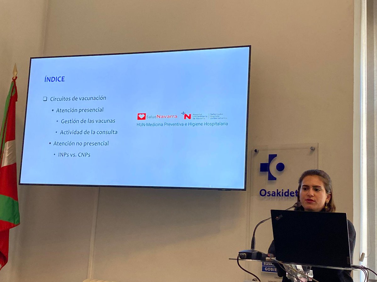 Gestión de la Vacunación en Pacientes con Necesidades Especiales. Sara Marquínez, del Servicio de Medicina Preventiva e Higiene Hospitalaria del Hospital Universitario de Navarra, aborda la gestión de vacunación en pacientes que requieren pautas de inmunización específicas.