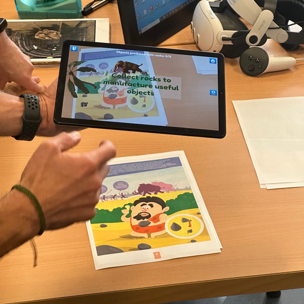 🔎On Oct 24-25, <a href="/CeDInt_UPM/">CeDInt</a> hosted the SkiComCu II Plenary meeting, where we explored cutting-edge #VR &amp; #AR tech for training in #coppermining &amp; metallurgy. 

These tools enhance safety &amp; efficiency by simulating complex scenarios &amp; creating immersive learning experiences🚀⛏️🌐