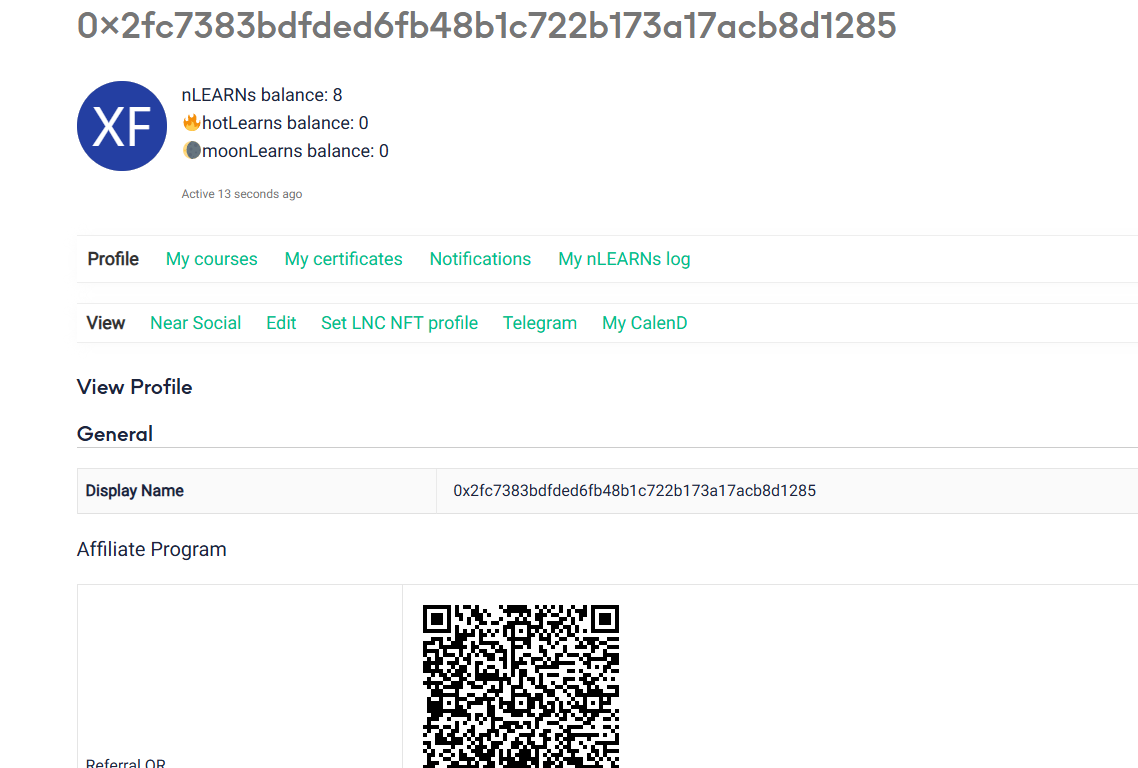 duara836's tweet photo. Chain Abstraction is REAL! I just started learning NEAR with my Ethereum account ! Great job @auroraisnear  @LearnNear https://t.co/hj5Blgtrqe