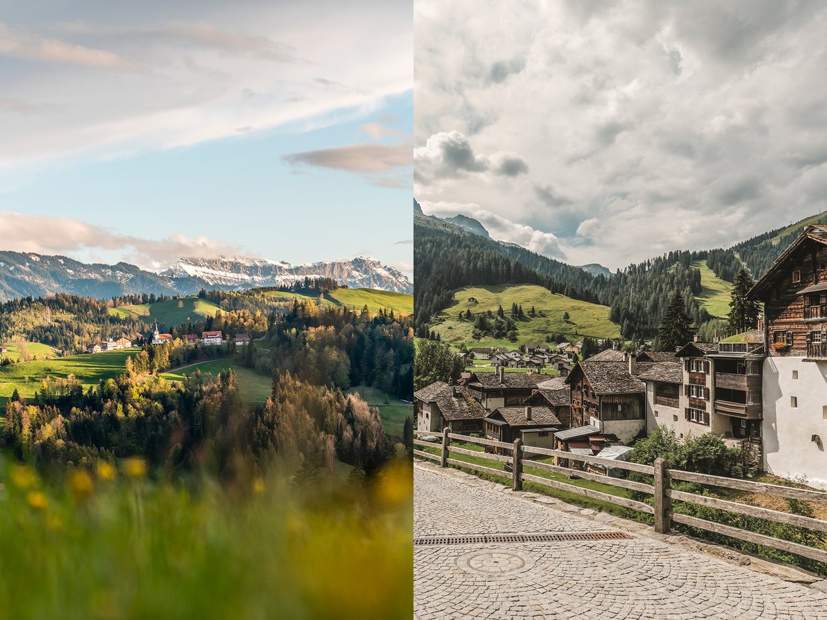 Martin_Nydegger's tweet photo. Hidden gems in #Switzerland: meet picturesque #Romoos @visitlucerne and mountainous #Splügen #Graubünden - chosen as #BestTourismVillages2024 @UNWTO #IneedSwitzerland 🇨🇭🏆@STV_FST @SECO_CH https://t.co/8zHwzfgfEI