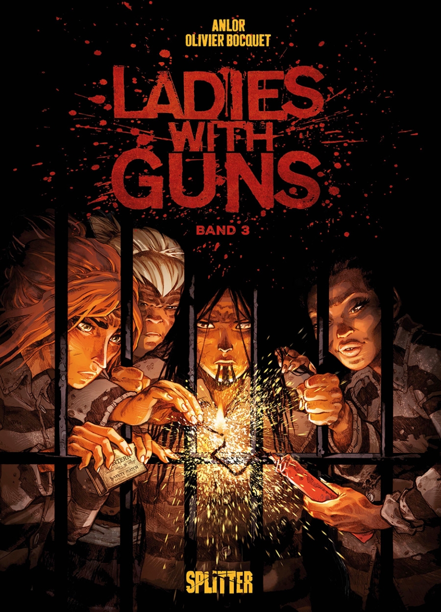 Comicleser's tweet image. Ladies with Guns, Band 3 im #SplitterVerlag mit dem Finale des ersten Zyklus'; von Olivier Bocquet, Anlor &amp;amp;
@ElvireDeCock; Rezi: comicleser.de/?p=13069 
#LadiesWithGuns #western @EditionsDargaud
