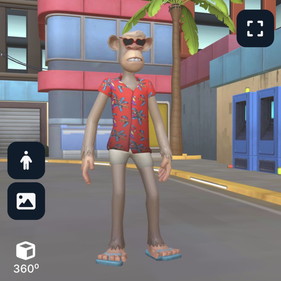 Boredatthebeach's tweet photo. Bored at the beach 3D Mascot is now available on ApeChain on @farawaygg shop.
Buy it for 10 $APE to rock this new avatar on Dookey Dash 🪠🚽 https://t.co/wPQUBk3mhH