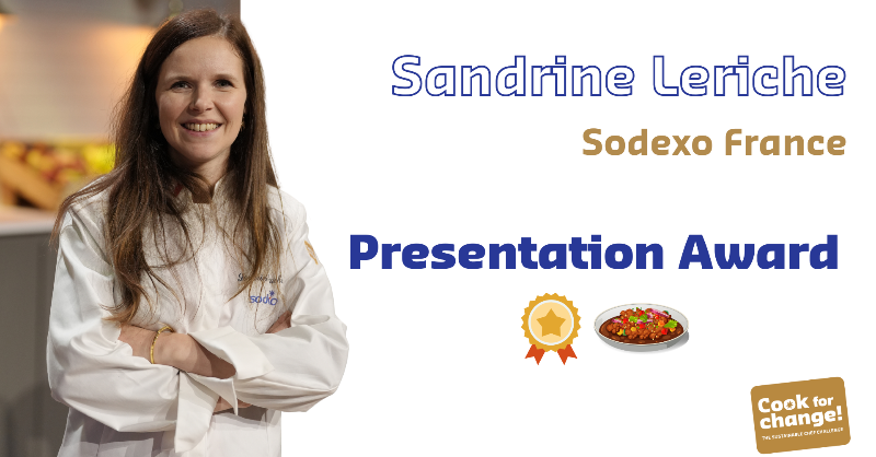 SodexoGroup's tweet photo. 🌟 What a journey! 🌍
The 2024 #CookForChange! final celebrated talent &amp; sustainability:
🏆 Food Waste Award: Michał Fabiszewski 🇵🇱
🥇 Presentation Award: Sandrine Leriche 🇫🇷
🌍 Winner: Adam Collison 🇬🇧

Together, we’re transforming the world, one plate at a time! 🌱
#WeAreSodexo