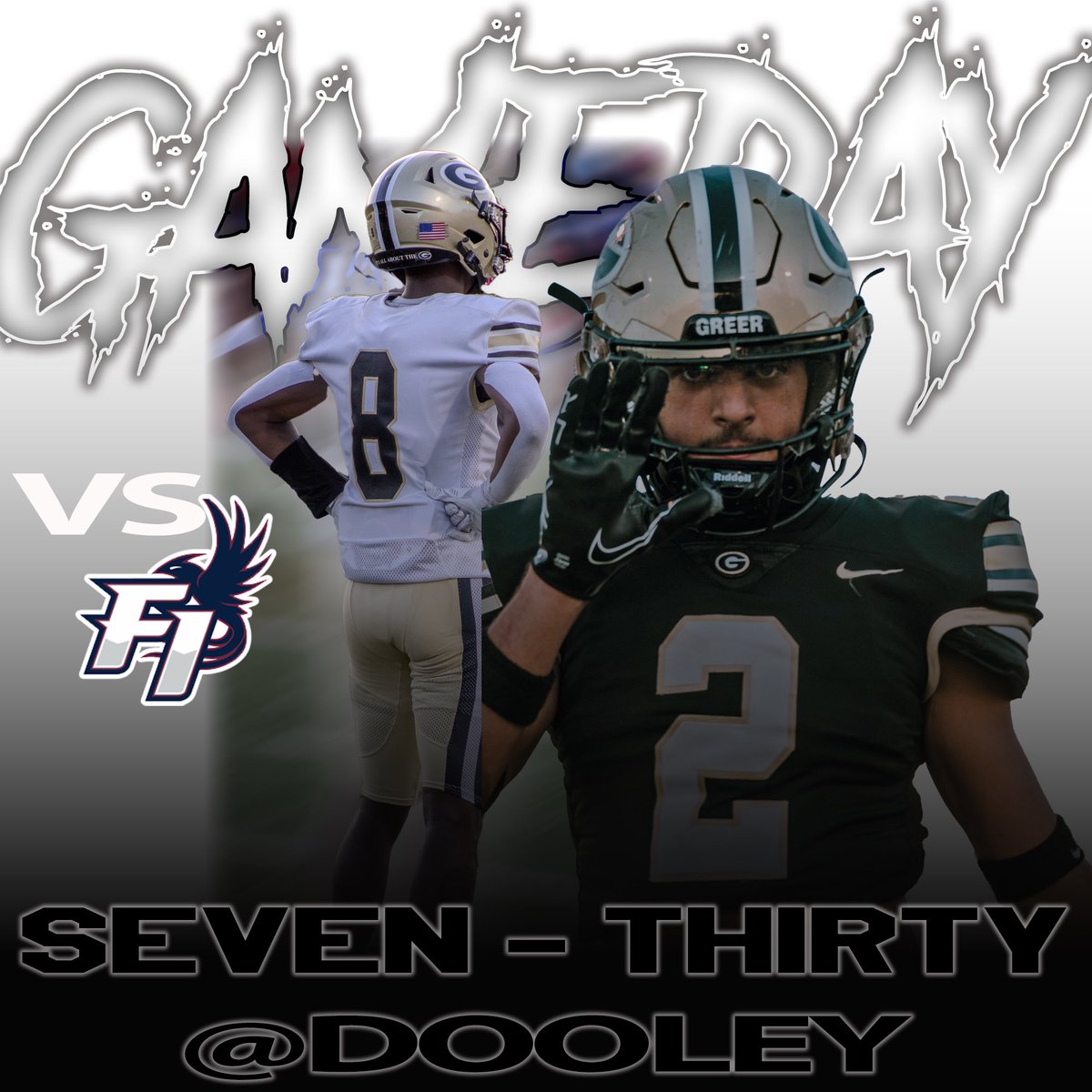 The Jackets take on Fountain Inn at Dooley Field in the 1st Round of Playoffs tonight at 7:30! Be there and be loud! Go Jackets!🐝🏈