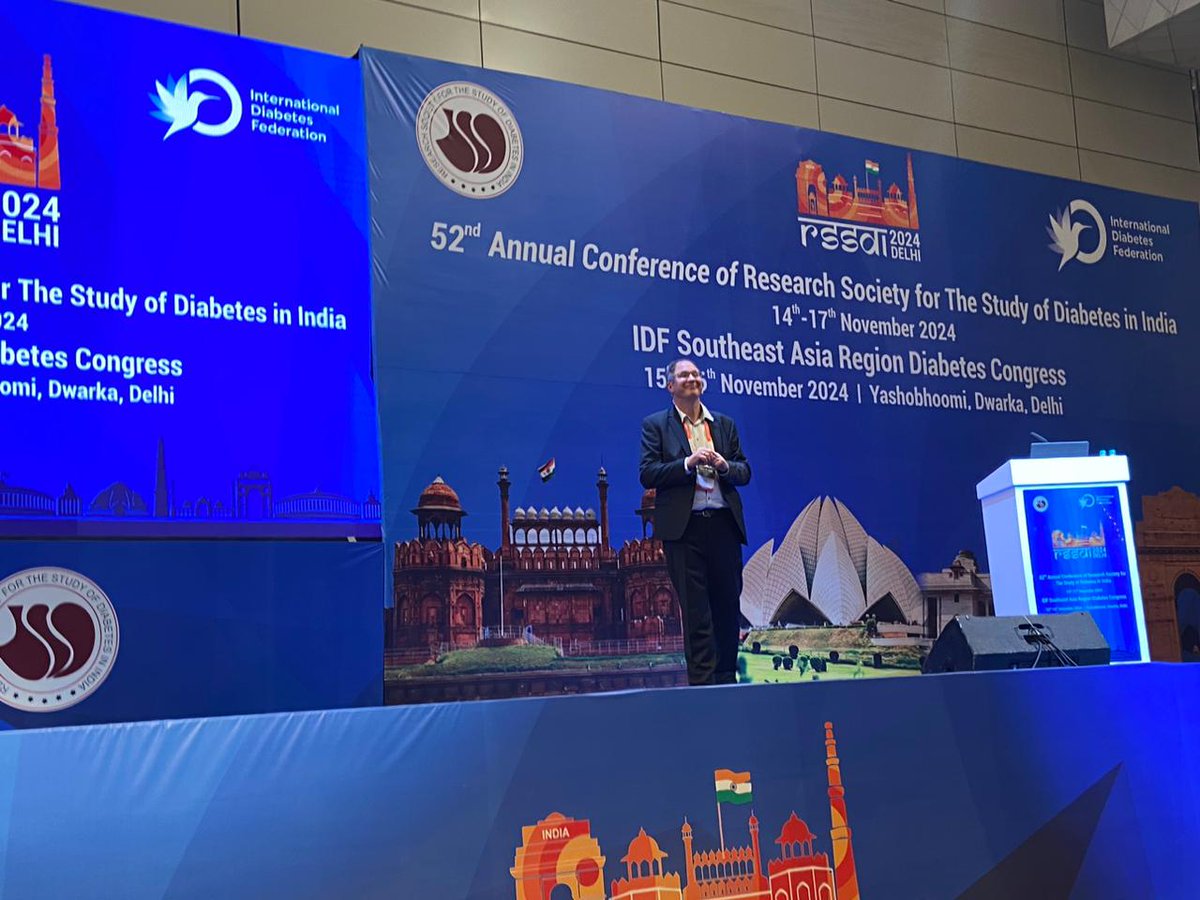 RSSDI2024's tweet photo. Day 2 at RSSDI 2024 shines bright! 🌟 Dr. Timo Muller shares insights, with Dr. Banshi Saboo &amp; Dr. A K Das chairing. 🩺💡 Shaping the future of diabetes care together!
#RSSDI2024 #DiabetesCare #Day2 #GlobalExperts #HealthcareInnovation https://t.co/V34oLPf6vZ