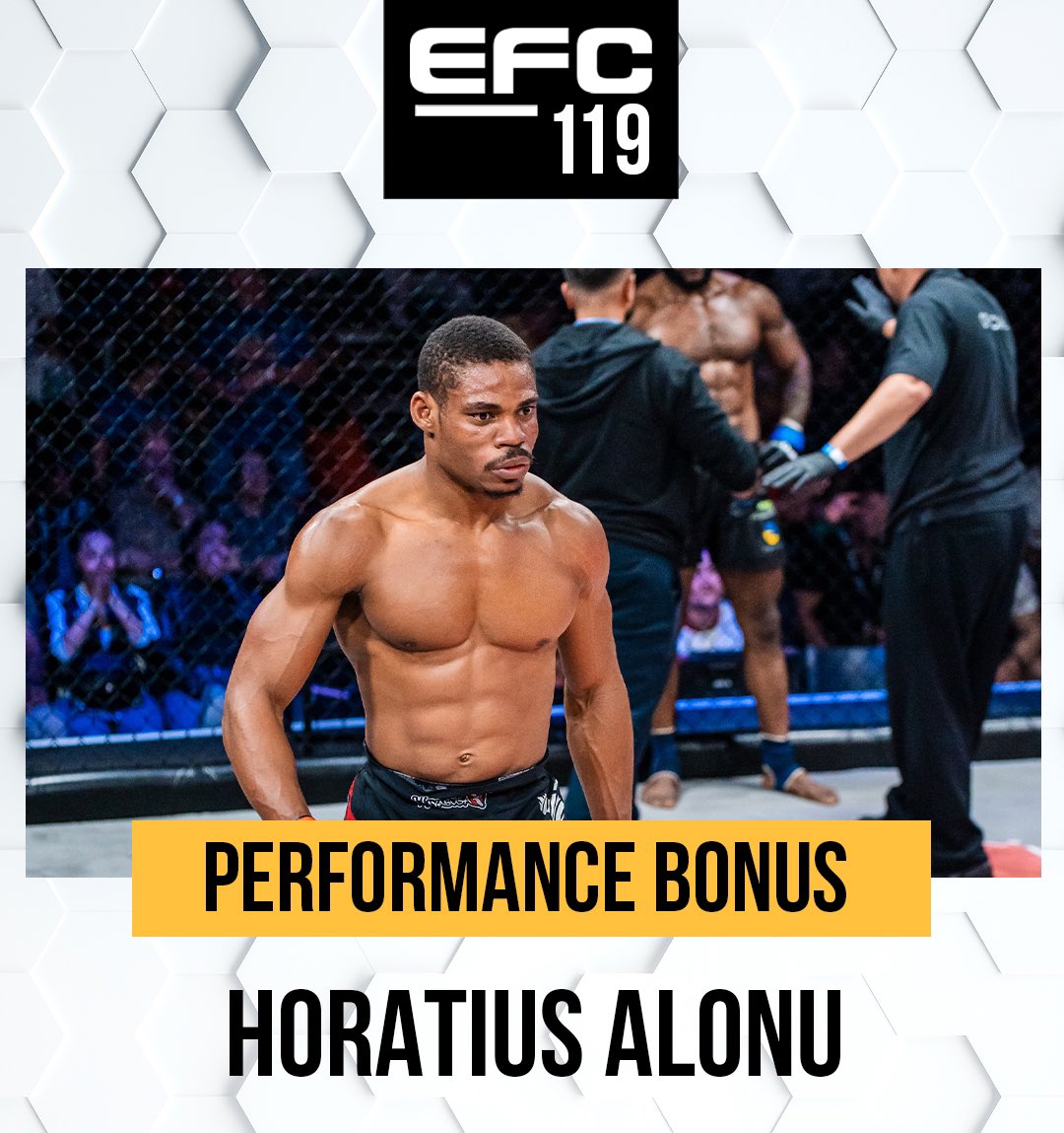 EFCworldwide's tweet photo. Outstanding performances from these gentlemen last night at #EFC119 https://t.co/A4hHBXpqeg