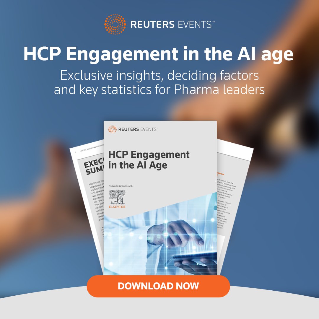 ElsevierPharma1's tweet photo. ⚠️FREE WHITEPAPER!⚠️ We asked 250 #healthcareleaders how #AI is reshaping the #healthcaremarketing landscape. Don't miss your FREE copy of the 20-pg report, published with Reuters Events Pharma - download now! 👉https://t.co/xKXri2Z46E👈

@RE_Pharma #AIinHealthcare #AIinMedicine https://t.co/ux4K8uaARk