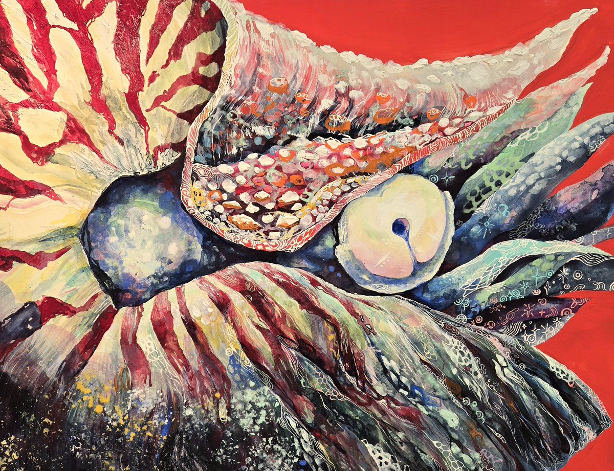 悠久を漂う　

2024.11   ミクストメディア