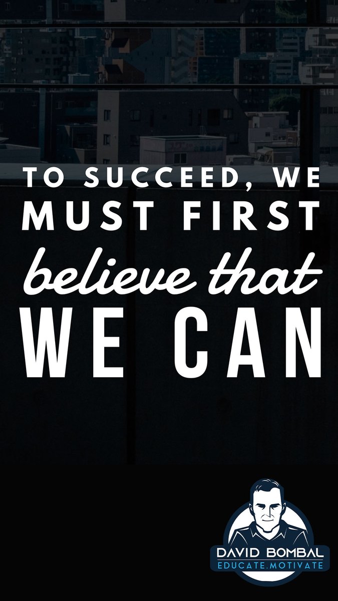 To succeed, we must first believe that we can.

#DailyMotivation #inspiration #motivation #bestadvice #lifelessons #changeyourmindset